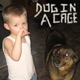 dog in a cage Single