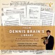 From Dennis Brain s Library A Programme of English French German Music