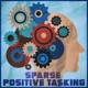 Sparse Positive Tasking