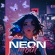 neon moth Single