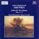 Arensky Suites for Two Pianos Nos 1 5