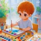 Watercolors Single