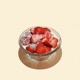 Strawberries Cream Single