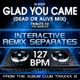 Glad You Came the Wanted Remix Tribute 127 BPM Interactive Remix Separates